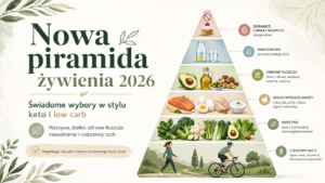 Nowa piramida żywienia 2026 a dieta keto i low carb | Ketos